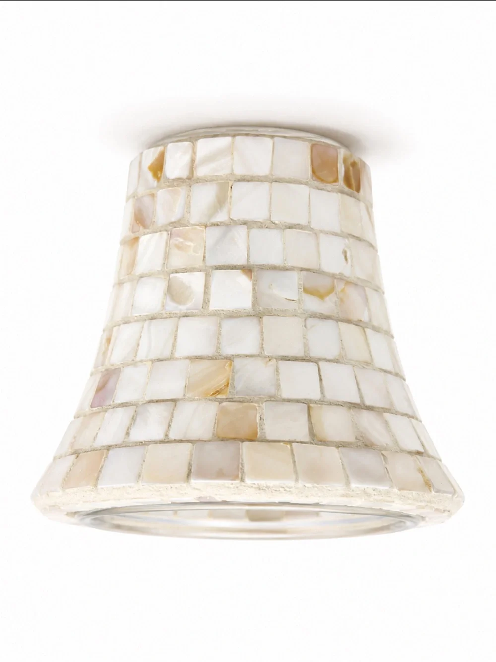 Yankee Candle 2013 Mother of Pearl Mosaic Large Jar Candle Shade Iridescent